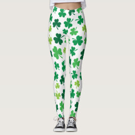 Legging Caneleiras temáticos do dia do St. Patricks do