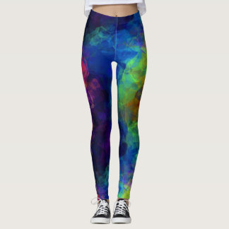 Legging Caneleiras Trippy psicadélicos EDM do festival do
