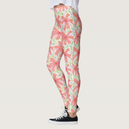 Legging Caneleiras tropicais da flor da luz do sol