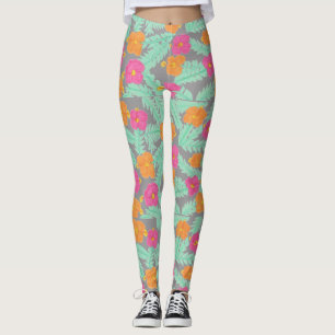 Legging Caneleiras tropicais da selva