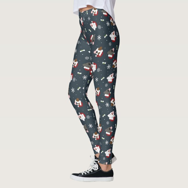 Legging Caninos papais noeis (Esquerda)