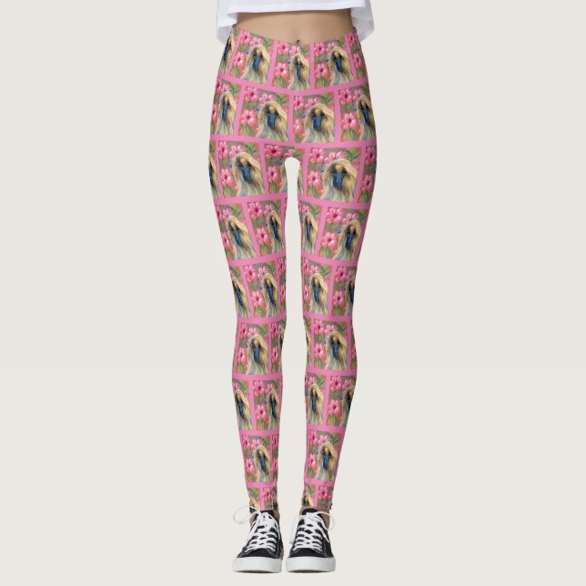 Legging Cão Afegão   (Frente)