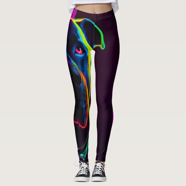 Legging cão neon (Frente)