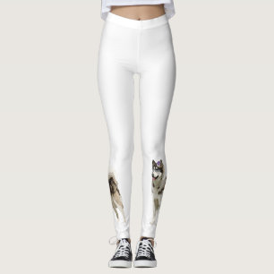 Legging Cão ronco, caneleiras roncas do costume do amor
