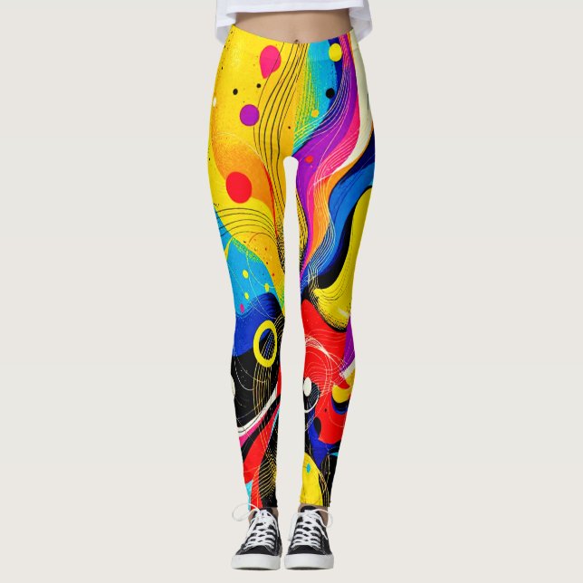 Legging Caos na Arte Harmonista (Frente)