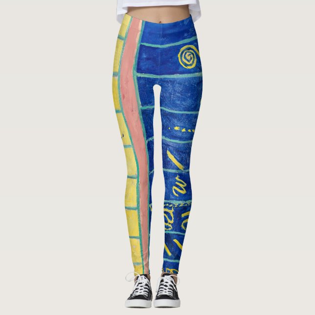 Legging Caos Primordial 13 | Hilma af Klint | (Frente)
