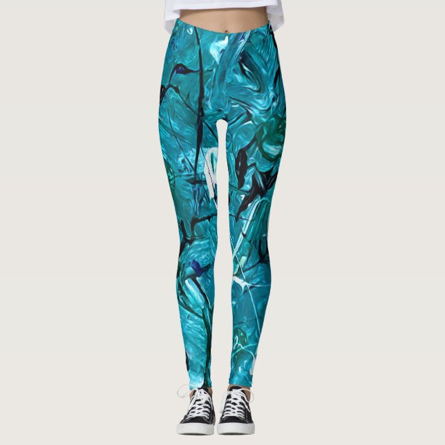 Legging Caos Verde (Frente)