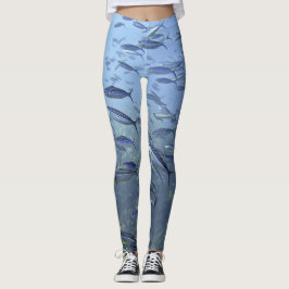 Legging Captura de Design de peixe