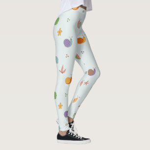 Legging Caracóis engraçados