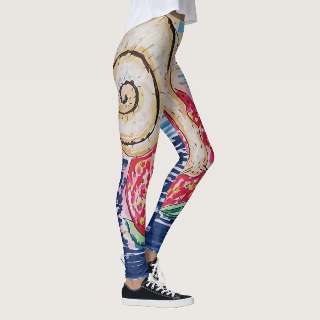 Legging Caracol na Morango (Direita)