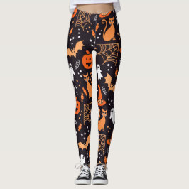Legging Caracteres bonitos ilustrados com as letras maiúsc