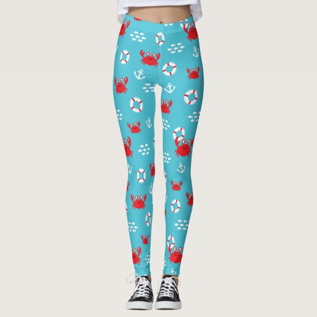 Legging Caranguejo com Lifebuoy (Frente)