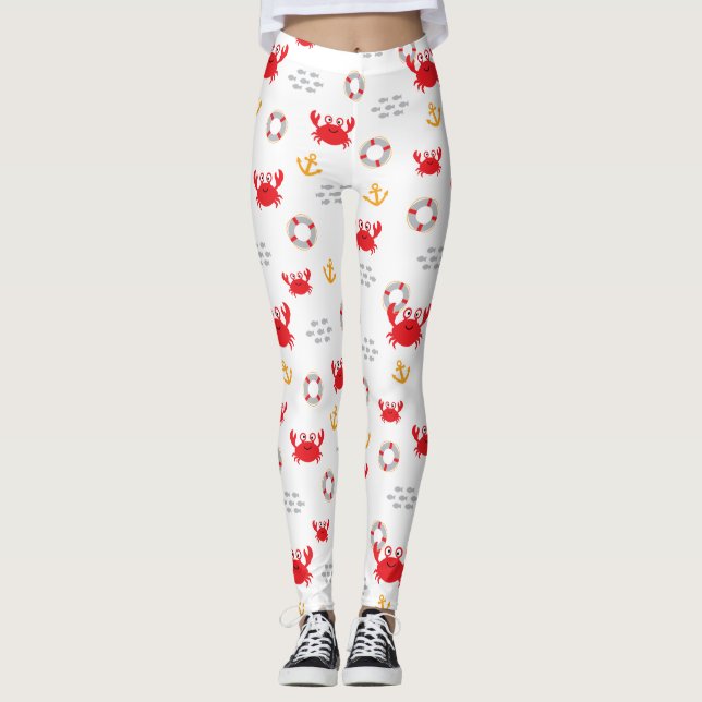 Legging Caranguejo com Lifebuoy (Frente)