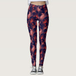 Legging Caranguejo Vermelho Engraçado, Peixe-lama Náutico<br><div class="desc">Volte para estas pernas super divertidas com um padrão de caranguejo vermelho. Perfeito para férias na praia,  caranguejo ou lagosta fervendo,  trabalhando no ginásio e no visto costeiro do dia a dia.</div>