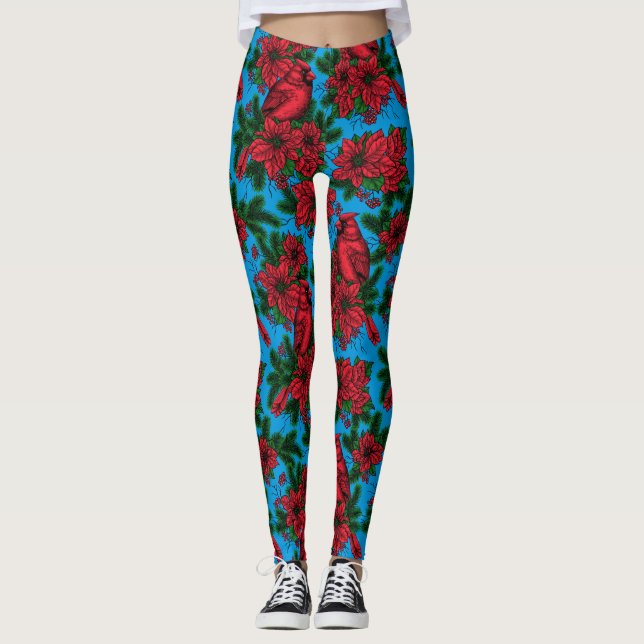 Legging Cardeais (Frente)