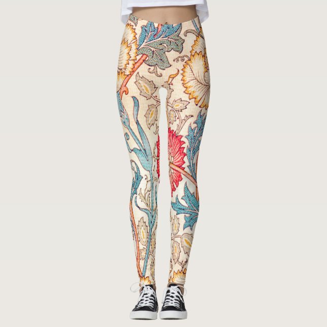 Legging Carnação, William Morris (Frente)