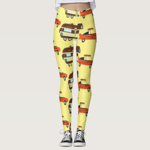Legging Carro vintage e Camper Thunder_Cove