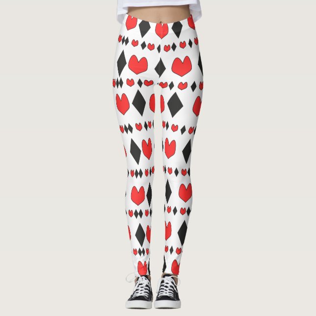 Legging Cartões de pôquer (Frente)