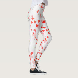 Legging Cartões de pôquer - Padrão de descarga de cora