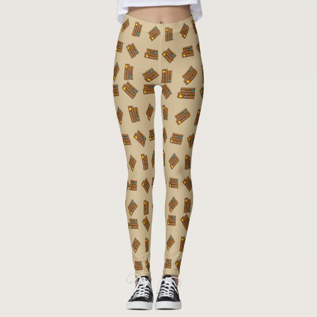 Legging Cartografia Bagagem (Frente)