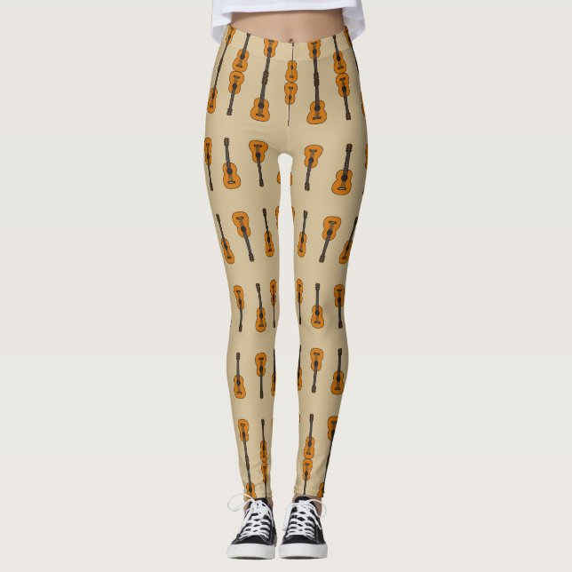 Legging Cartoon Acústico Simples (Frente)