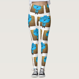 Legging Cartoon gay do urso SlipperyJoe