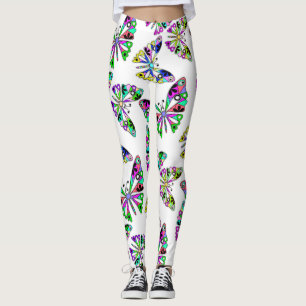Legging Cartoon sem costura engraçadinhos abstrato bunda-