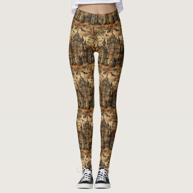 Legging Casa Assombrada Vintage (2) (Frente)