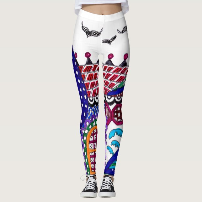 Legging Casa de palmeira (Frente)