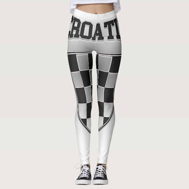 Legging Casaco de armas da Croácia (Frente)