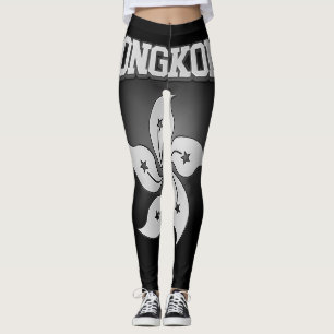 Legging Casaco de Armas de Hong Kong