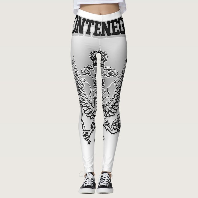 Legging Casaco de armas do Montenegro (Frente)