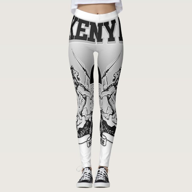 Legging Casaco de armas do Quênia (Frente)