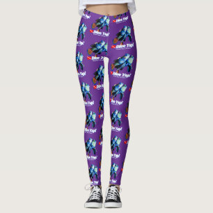 Legging Casal de peixes-mandarim fofos