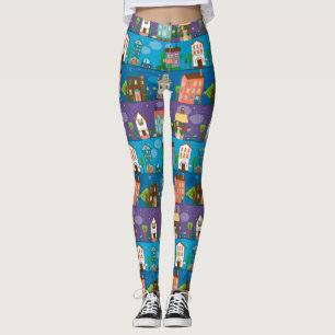 Legging Casas Bonitas