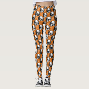 Legging Cascas de laranja e de girassol, Design 6
