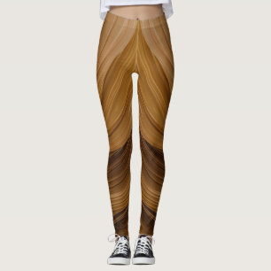 Legging castanho