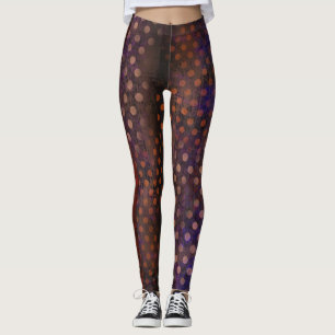 Legging Castanho Escuro Avistado