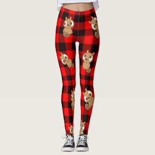 Legging Castor de Cuta no Flannel