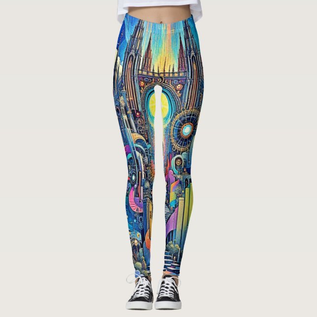 Legging Catedral Celestial (Frente)