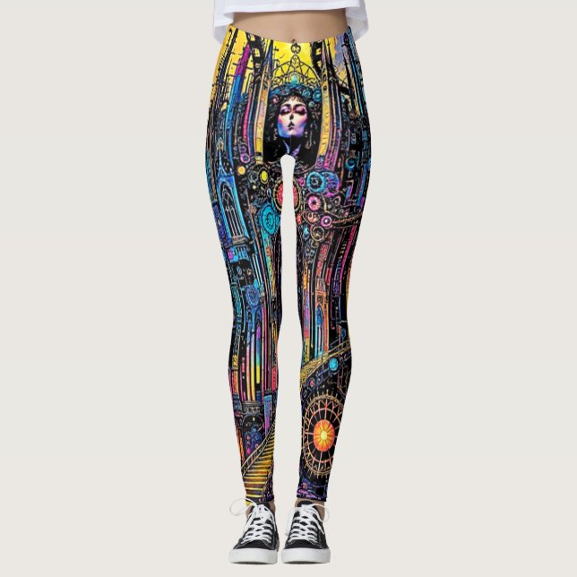 Legging Catedral Mística Steampunk (Frente)