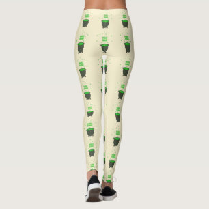 Legging Cauldron e Bubbling Green Brew Halloween