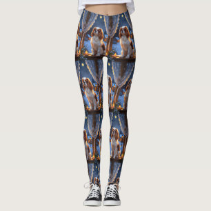 Legging Cavalier King com Férias de Natal