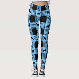 Legging Cavalier Silhouette e Gingham Xadrez