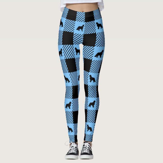 Legging Cavalier Silhouette e Gingham Xadrez   (Frente)