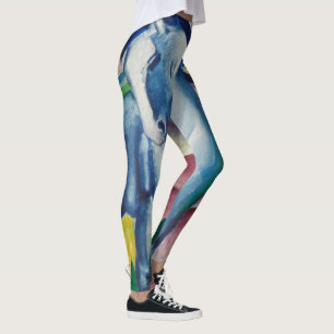 Legging Cavalo Azul de Franz Marc, Vintage Fine Art
