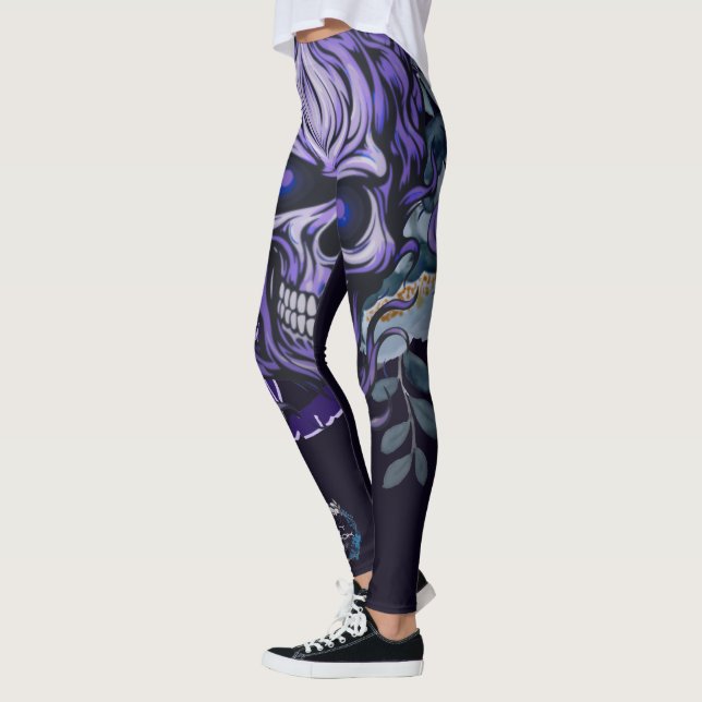 Legging Caveira (Esquerda)