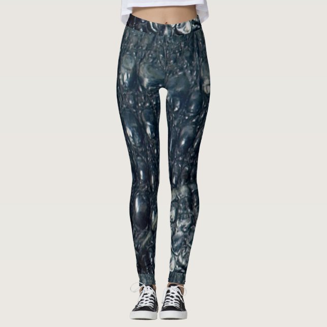 Legging Cayman Crocodile Skin Design (Frente)