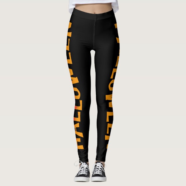 Legging Celebração de Halloween (Frente)