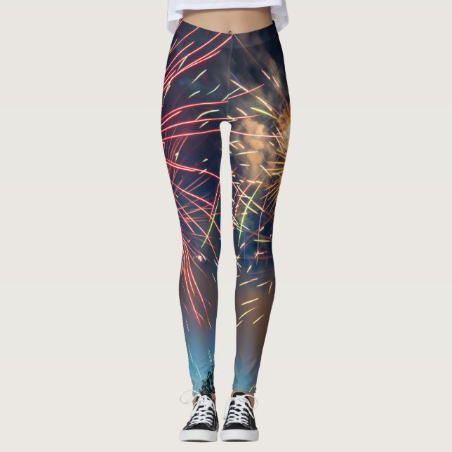 Legging Celebração de vamos (Frente)